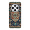 Coque Xiaomi Redmi 14C Tapis en soie persan Heriz ou Tabriz | Housse silicone, antichocs, protection optimale - Motif floral